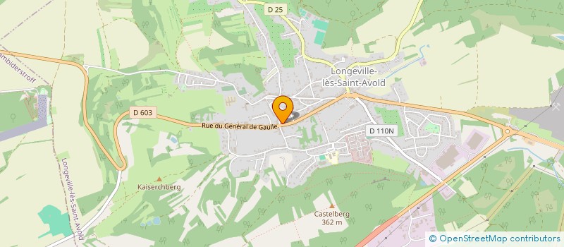 localisation de l'entreprise SOCIETE D'EXPLOITATION DES ETABLISSEMENTS HEIL ODETTE  LONGEVILLE-LES-SAINT-AVOLD