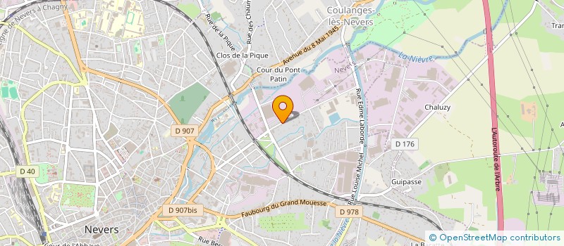 localisation de l'entreprise SOCIETE D'EXPLOITATION DES ETABLISSEMENTS LOISEAU à NEVERS