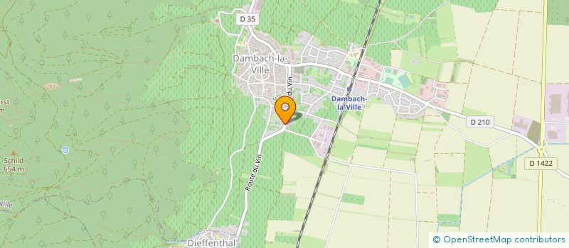 localisation de l'entreprise SOCIETE D'EXPLOITATION DES ETABLISSEMENTS LOUIS SCHWEITZER ET FILS  DAMBACH-LA-VILLE