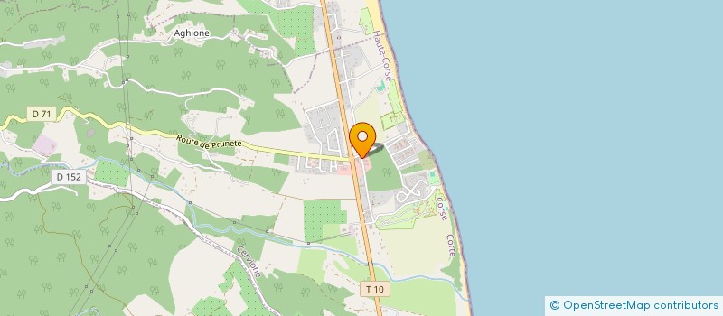 localisation de l'entreprise SOCIETE D'EXPLOITATION DES ETABLISSEMENTS LUCCIONI à CERVIONE
