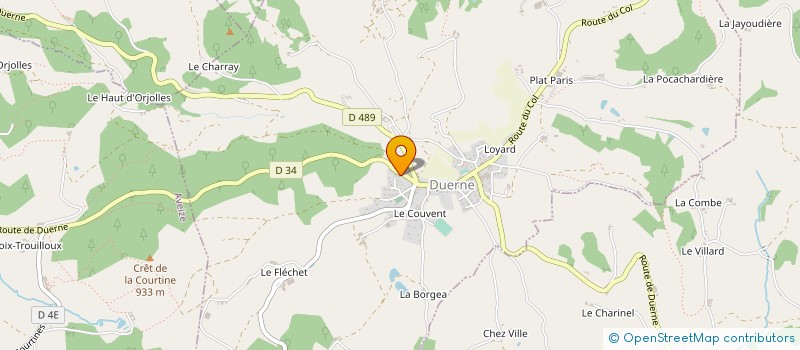 localisation de l'entreprise SOCIETE D'EXPLOITATION DES ETABLISSEMENTS MICHEL BENIERE ET FILS à DUERNE