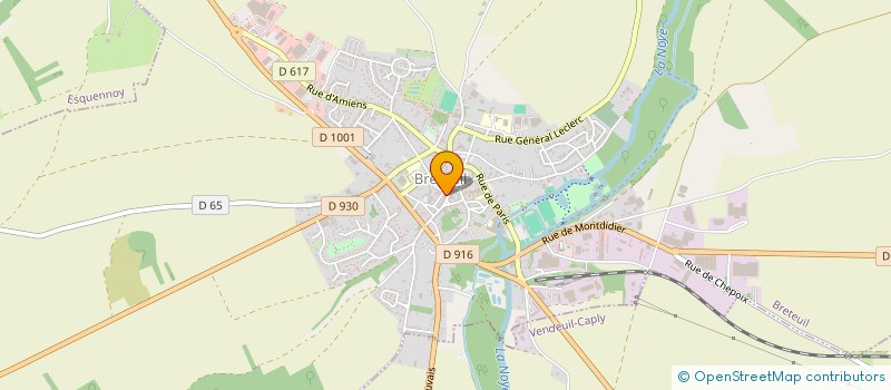 localisation de l'entreprise SOCIETE D'EXPLOITATION DES ETABLISSEMENTS MOREL à VENDEUIL-CAPLY
