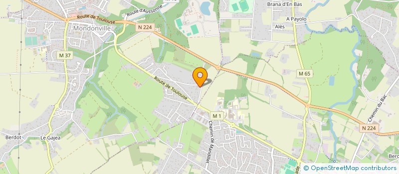 localisation de l'entreprise SOCIETE D'EXPLOITATION DES ETABLISSEMENTS OLIVIER ET FILS à MONDONVILLE