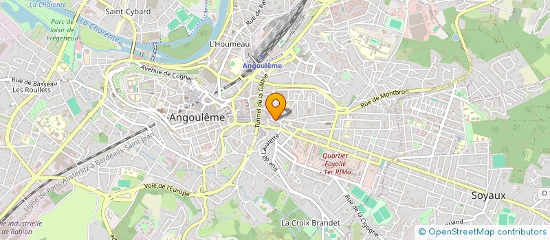 localisation de l'entreprise SOCIETE D'EXPLOITATION DES ETABLISSEMENTS PHILIPPE DOUCET à ANGOULEME