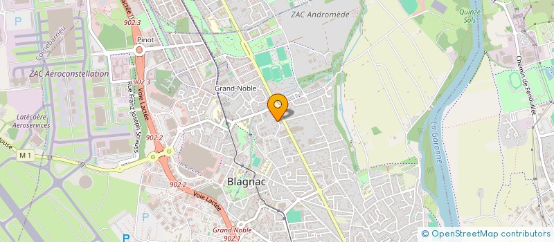 localisation de l'entreprise SOCIETE D'EXPLOITATION DES ETABLISSEMENTS PICARD à BLAGNAC