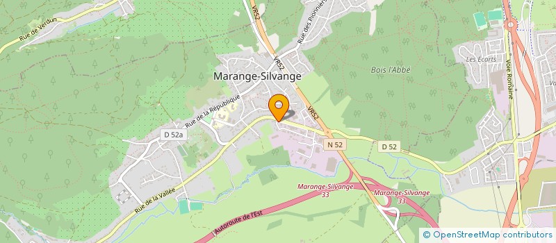 localisation de l'entreprise SOCIETE D'EXPLOITATION DES ETABLISSEMENTS ROGER BARBIER ET FILS à MARANGE-SILVANGE