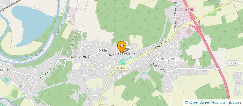 localisation de l'entreprise SOCIETE D'EXPLOITATION DES ETABLISSEMENTS RUAS KECHICHIAN à QUINCY-VOISINS