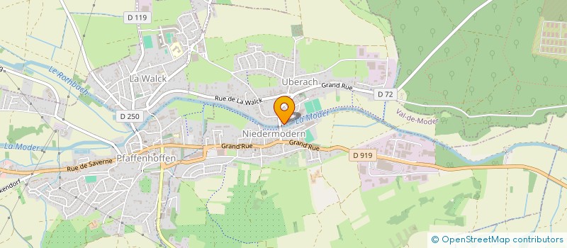 localisation de l'entreprise SOCIETE D'EXPLOITATION DES ETABLISSEMENTS SPOEHRLE à VAL-DE-MODER