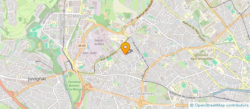 localisation de l'entreprise SOCIETE D EXPLOITATION DES ETABLISSEMENTS STAM à MONTPELLIER