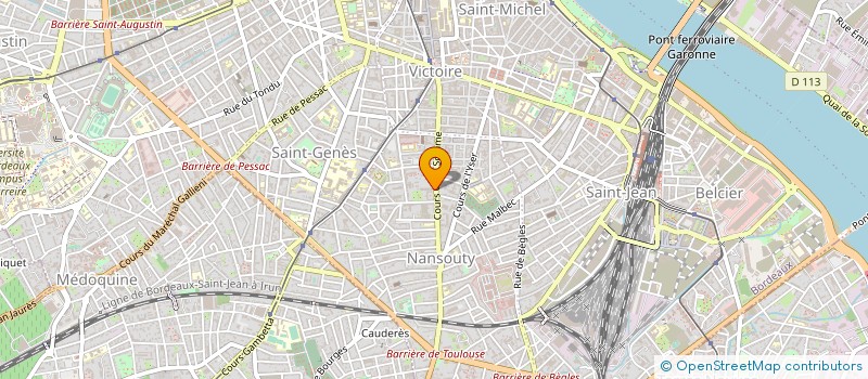 localisation de l'entreprise SOCIETE D'EXPLOITATION DES ETABLISSSEMENTS NUSSBAUM  BORDEAUX