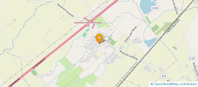 localisation de l'entreprise SOCIETE D'EXPLOITATION DES ETS DAVEZAC à LAVELANET-DE-COMMINGES