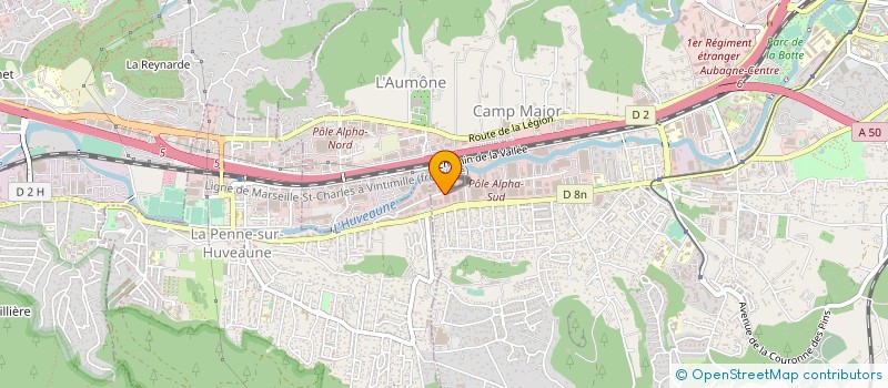 localisation de l'entreprise SOCIETE D'EXPLOITATION DES ETS DEMENAGEMENTS DE LA VALLEE à AUBAGNE