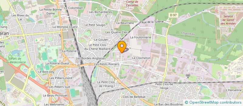 localisation de l'entreprise SOCIETE D'EXPLOITATION DES ETS GONDOLFF PERE ET FILS à SARAN
