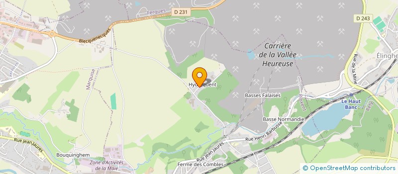 localisation de l'entreprise SOCIETE D'EXPLOITATION DES ETS HERVE SANTRAIN  RINXENT