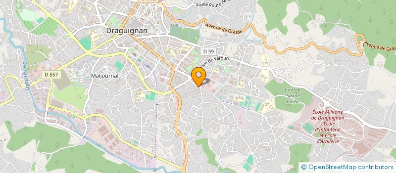 localisation de l'entreprise SOCIETE D'EXPLOITATION DES ETS JEAN BOETTI à DRAGUIGNAN