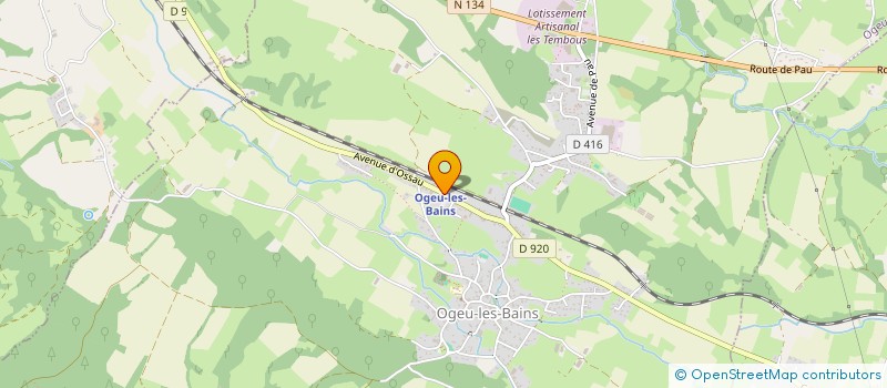 localisation de l'entreprise SOCIETE D EXPLOITATION DES ETS NAVARRINE à OGEU-LES-BAINS