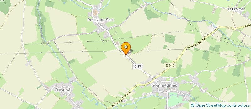 localisation de l'entreprise SOCIETE D'EXPLOITATION DES ETS POIRETTE à GOMMEGNIES