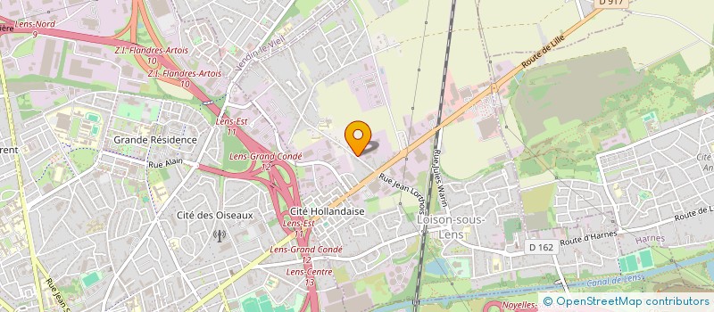 localisation de l'entreprise SOCIETE D'EXPLOITATION DES ETS RENARD à LOISON-SOUS-LENS