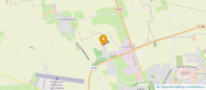 localisation de l'entreprise SOCIETE D'EXPLOITATION DES ETS SOENEN OUEST PNEUS à BERNAY