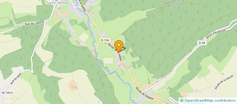 localisation de l'entreprise SOCIETE D'EXPLOITATION DES FORAGES DE LA VARENNE à SAINT-HELLIER