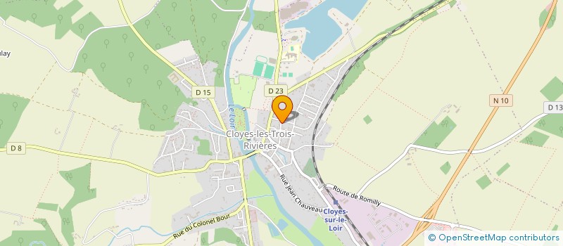 localisation de l'entreprise SOCIETE D'EXPLOITATION DES MARCHES PROUX à CLOYES-LES-TROIS-RIVIERES