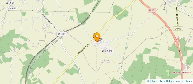 localisation de l'entreprise SOCIETE D'EXPLOITATION DES PLANS à LA FAYE