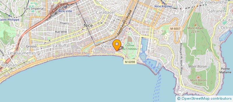 localisation de l'entreprise SOCIETE D'EXPLOITATION DES PONCHETTES à NICE