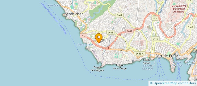 localisation de l'entreprise SOCIETE D'EXPLOITATION DES PRODUITS DE LA MER à SCHŒLCHER