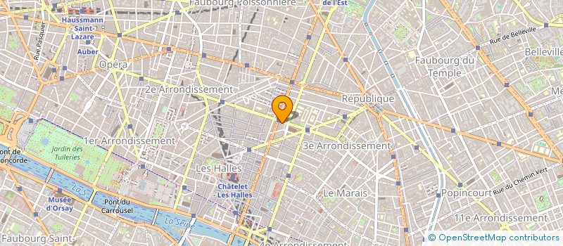 localisation de l'entreprise SOCIETE D'EXPLOITATION DES RESIDENCES HOTELIERES RAIL à PARIS