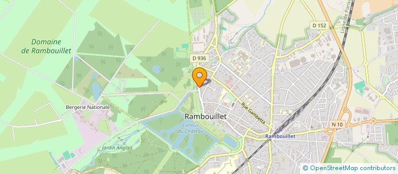 localisation de l'entreprise SOCIETE D'EXPLOITATION DES SALONS DE COIFFURE S.E.S.C à RAMBOUILLET