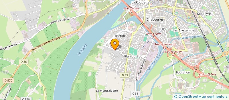 localisation de l'entreprise SOCIETE D'EXPLOITATION DES TRANSPORTS JEAN HUSTACHE à ARLES