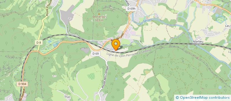 localisation de l'entreprise SOCIETE D'EXPLOITATION DES TRANSPORTS MASNADA à SAINT-MARTIN-DE-BAVEL