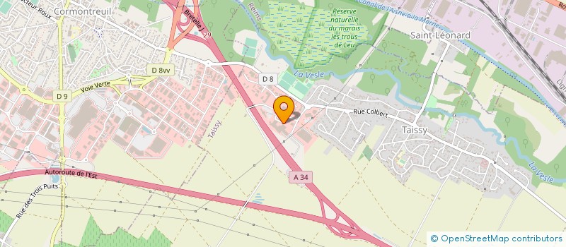 localisation de l'entreprise SOCIETE D'EXPLOITATION DES VIGNOBLES THIENOT  TAISSY