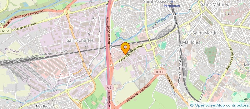 localisation de l'entreprise SOCIETE D'EXPLOITATION DES VITICULTEURS DU LANGUEDOC ROUSSILLON à PERPIGNAN