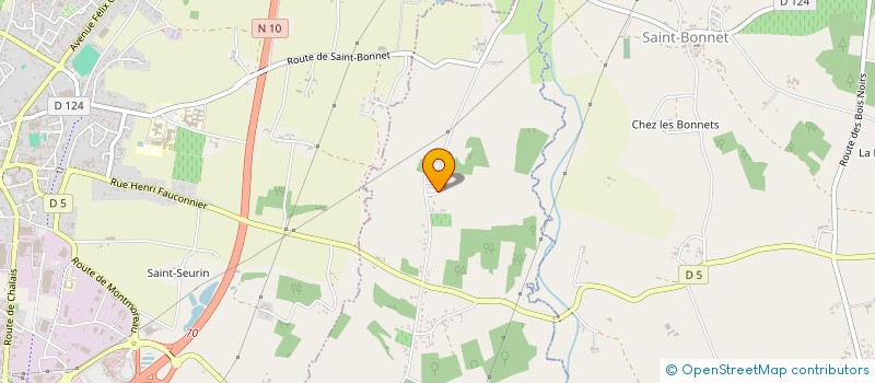 localisation de l'entreprise SOCIETE D'EXPLOITATION DROCHON FILS à SALLES-DE-BARBEZIEUX