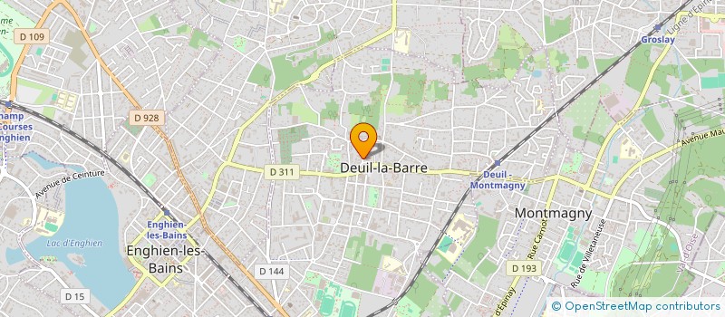 localisation de l'entreprise SOCIETE D EXPLOITATION DU BALTO à DEUIL-LA-BARRE