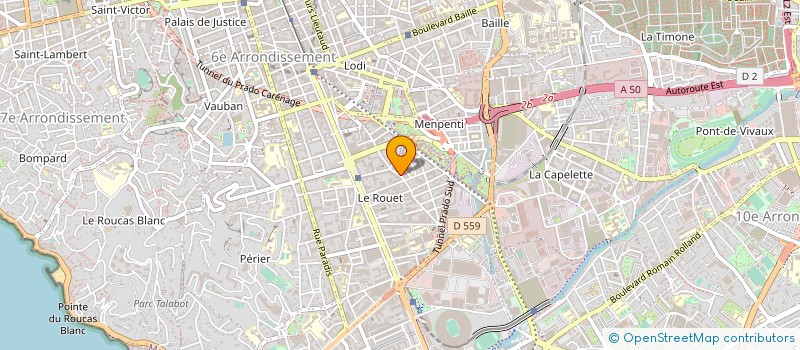 localisation de l'entreprise SOCIETE D'EXPLOITATION DU BAR FAMILIAL à MARSEILLE