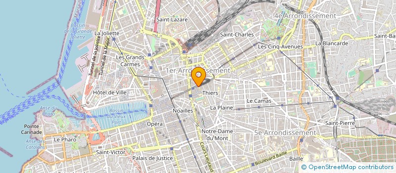 localisation de l'entreprise SOCIETE D'EXPLOITATION DU BAR RUHL à MARSEILLE