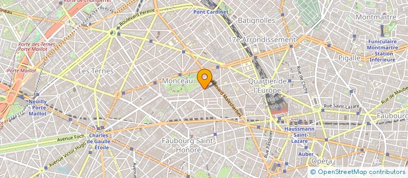 localisation de l'entreprise SOCIETE D'EXPLOITATION DU CAFE CAMONDO  PARIS