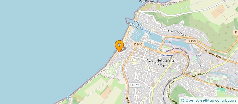 localisation de l'entreprise SOCIETE D'EXPLOITATION DU CASINO DE FECAMP  FECAMP