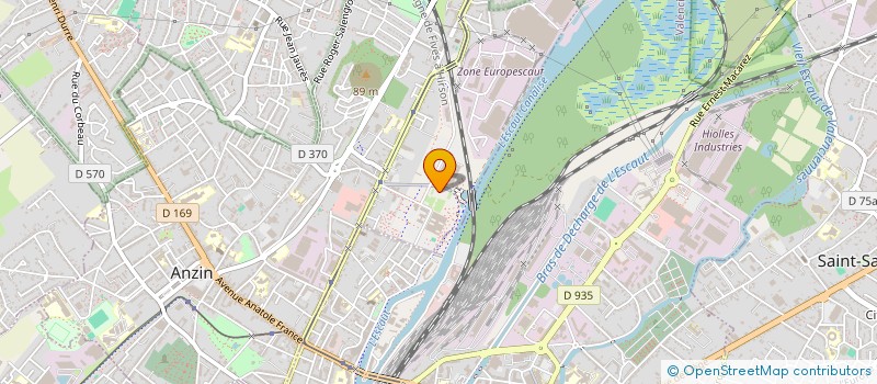 localisation de l'entreprise SOCIETE D'EXPLOITATION DU CENTRE D'EXPOSITIONS ET DE CONGRES DE VALENCIENNES METROPOLE à ANZIN
