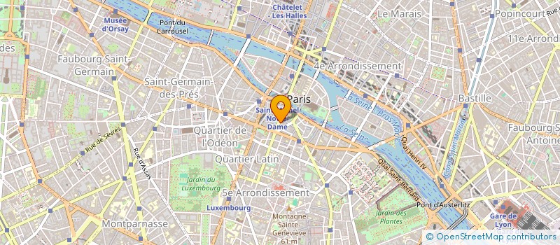 localisation de l'entreprise SOCIETE D'EXPLOITATION DU CERCLE SAINT JACQUES  PARIS