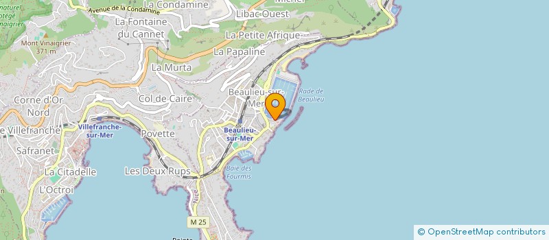 localisation de l'entreprise SOCIETE D'EXPLOITATION DU CHANTIER NAVAL DE BEAULIEU A BEAULIEU SUR MER à BEAULIEU-SUR-MER