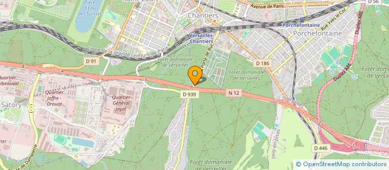 localisation de l'entreprise SOCIETE D'EXPLOITATION DU CHATEAU DE MONTREUIL-BONNIN à VERSAILLES