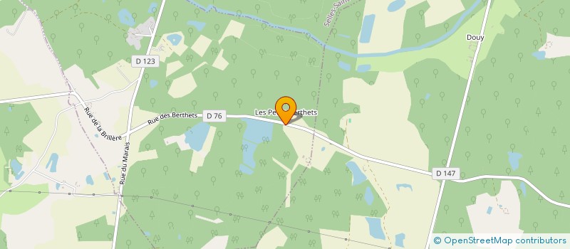 localisation de l'entreprise SOCIETE D'EXPLOITATION DU CHATEAU DES BERTHETS  LANGON-SUR-CHER