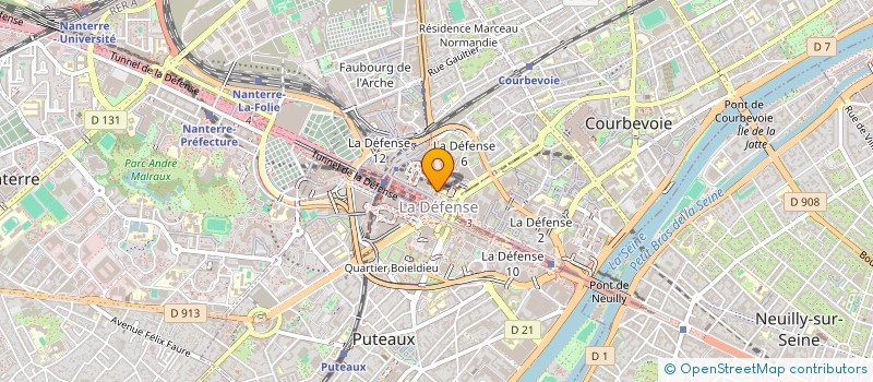 localisation de l'entreprise SOCIETE D EXPLOITATION DU CNIT SNC à PUTEAUX