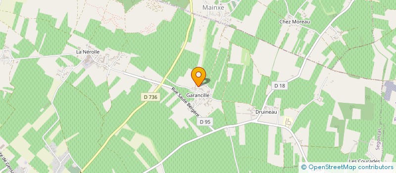 localisation de l'entreprise SOCIETE D'EXPLOITATION DU DOMAINE DE L'ARDILLIER à SEGONZAC