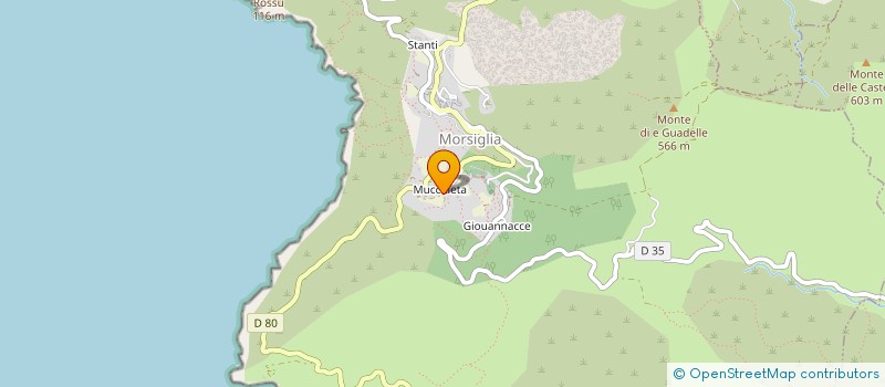 localisation de l'entreprise SOCIETE D'EXPLOITATION DU DOMAINE DE PIETRI à MORSIGLIA