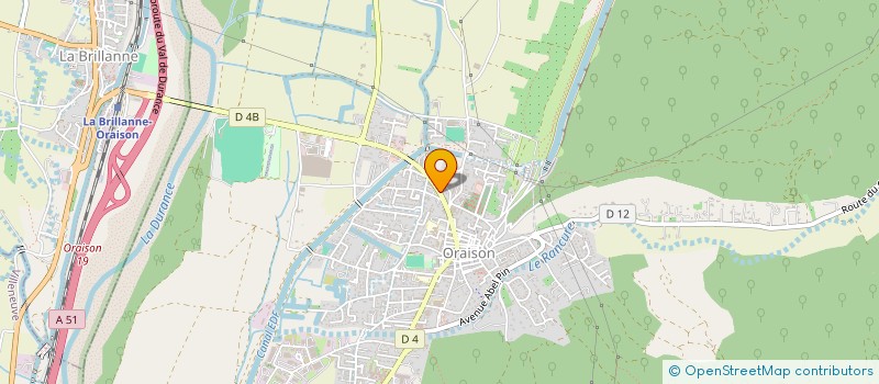 localisation de l'entreprise SOCIETE D'EXPLOITATION DU GARAGE CARRILLO à ORAISON