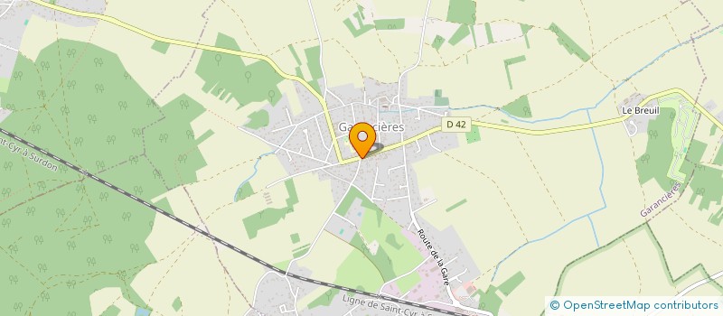 localisation de l'entreprise SOCIETE D'EXPLOITATION DU GARAGE CHAPLET à GARANCIERES